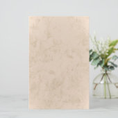 stationery beige marbled 便箋 (スタンド正面)