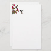 Stationery hummingbirds 便箋 (正面/裏面)
