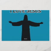 Stationery i love jesus 便箋 (裏面)