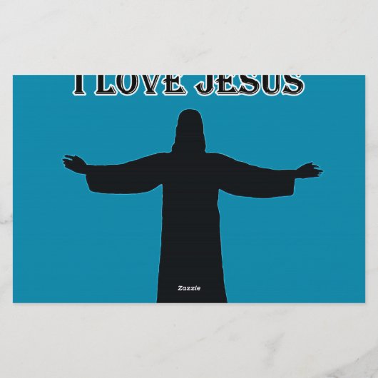 Stationery i love jesus 便箋 (裏面)
