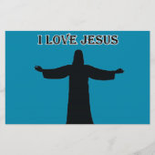 Stationery   i love jesus 便箋 (正面)