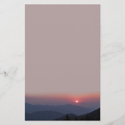 stationery sunset 便箋 (正面)