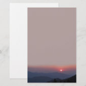 stationery sunset 便箋 (正面/裏面)