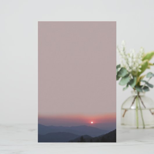stationery sunset 便箋 (スタンド正面)