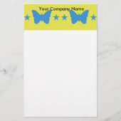 Stationery with Flag of Bady Bassitt, Brazil 便箋 (正面)