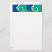 Stationery with Flag of Ottawa, Canada 便箋 (正面/裏面)