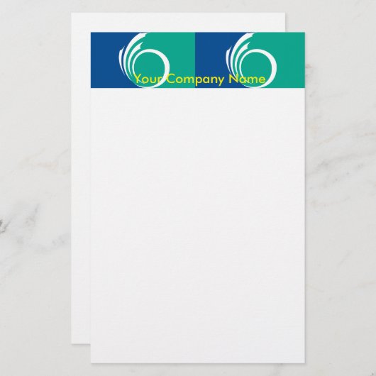 Stationery with Flag of Ottawa, Canada 便箋 (正面/裏面)