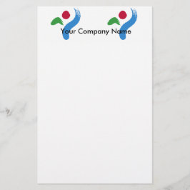 Stationery with Flag of Seoul, South Korea 便箋