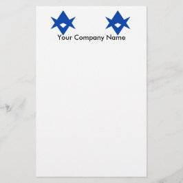 Stationery with Flag of Toyota City, Japan 便箋