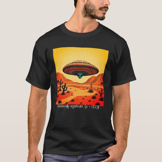 Statistically Alien Desert Tシャツ (正面)