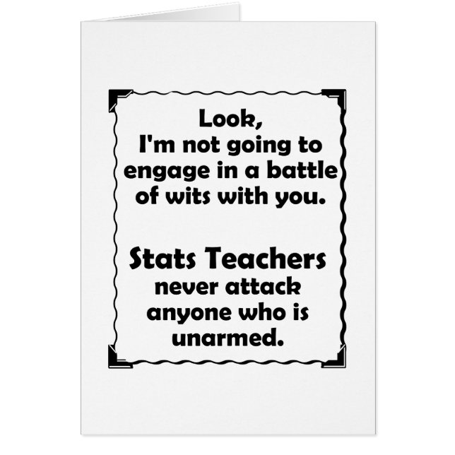 Statsの先生機知比べ (正面)