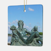 Statue La Loire in the garden of Versailles castle セラミックオーナメント (左)