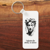 Statue of David by Michelangelo キーホルダー (正面)