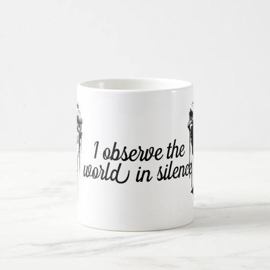 Statue of David by Michelangelo コーヒーマグカップ (中央)