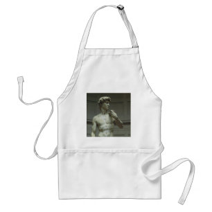 Statue of David by Michelangelo スタンダードエプロン