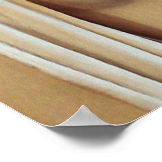 Statue of David's Rear Print ポスター (角)