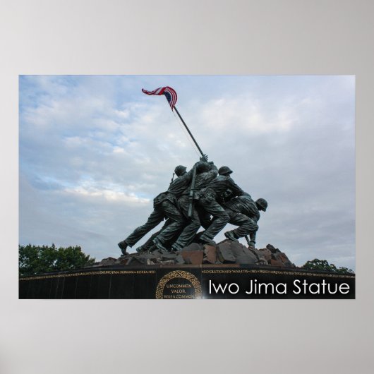Statue of Iwo Jima Poster ポスター (正面)