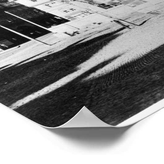 Statue of Johann Sebastian Bach ポスター (角)