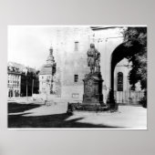 Statue of Johann Sebastian Bach ポスター (正面)