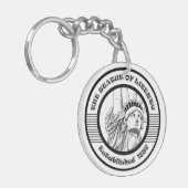 statue of liberty キーホルダー (正面左)