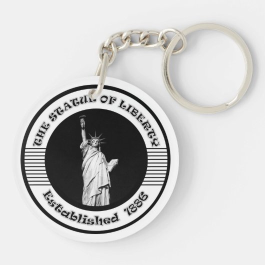 statue of liberty キーホルダー (裏面)