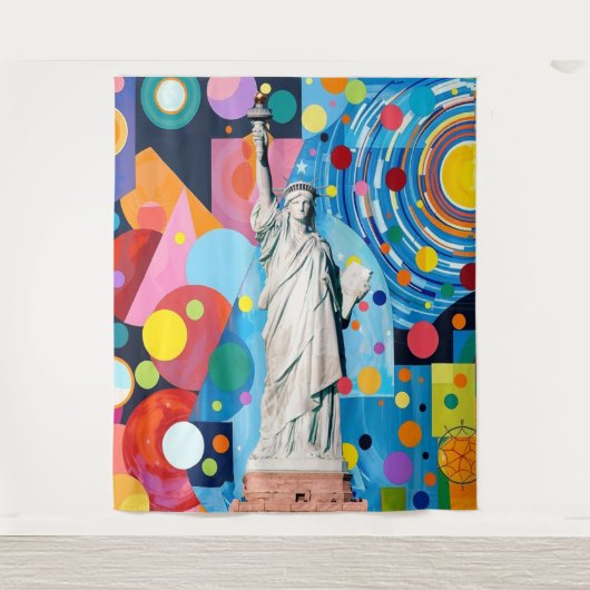 Statue of Liberty タペストリー (正面)