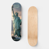 Statue of Liberty 1776–2026 Freedom Skate Art スケートボード (正面)