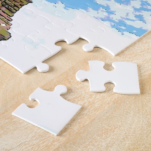 Statue of Liberty Art ジグソーパズル (側面)