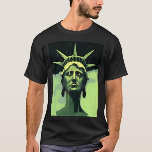 Statue Of Liberty  Artistic Rendering  Lady Libert Tシャツ (正面)