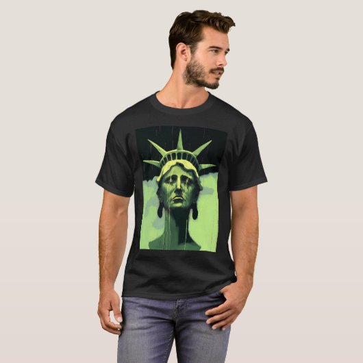Statue Of Liberty  Artistic Rendering  Lady Libert Tシャツ (正面フル)