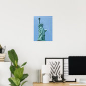Statue of Liberty - Closeup Poster ポスター (ホームオフィス)