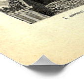 Statue of Liberty Construction Illustration ポスター (角)