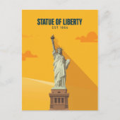 Statue of Liberty Est. 1886 ポストカード (正面)