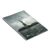 Statue of Liberty in Storm Notebook ノートブック (右側)