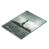 Statue of Liberty in Storm Notebook ノートブック (左側)