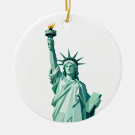  Statue of Liberty Modern Ornament セラミックオーナメント