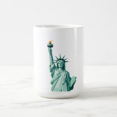 Statue of Liberty Mug – Modern Minimalist Design コーヒーマグカップ (中央)