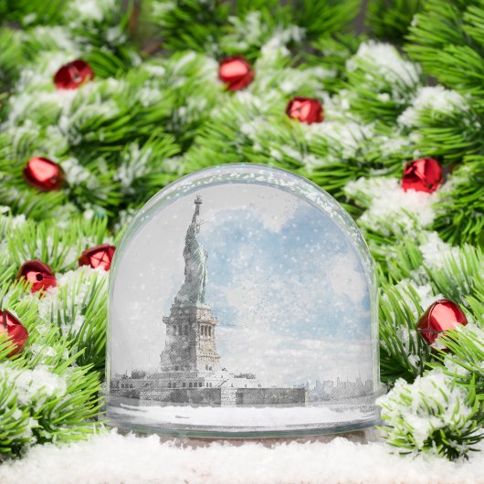 Statue of Liberty New York City – Manhattan (クリスマス)