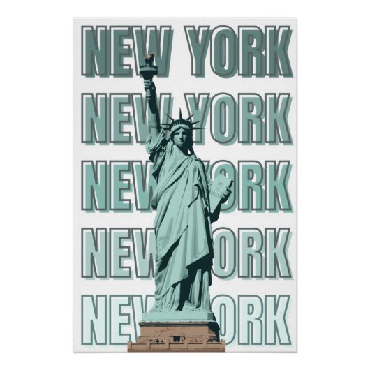 Statue of Liberty New York poster ポスター (正面)
