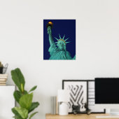 Statue of Liberty, New York, USA 5 ポスター (ホームオフィス)