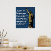 Statue of Liberty Poster ポスター (キッチン)