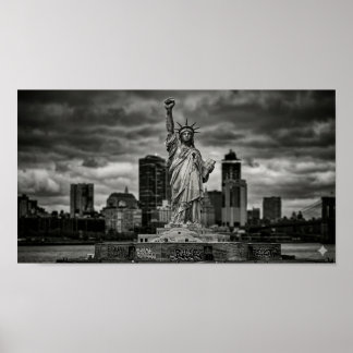 Statue of Liberty Resistance Poster ポスター