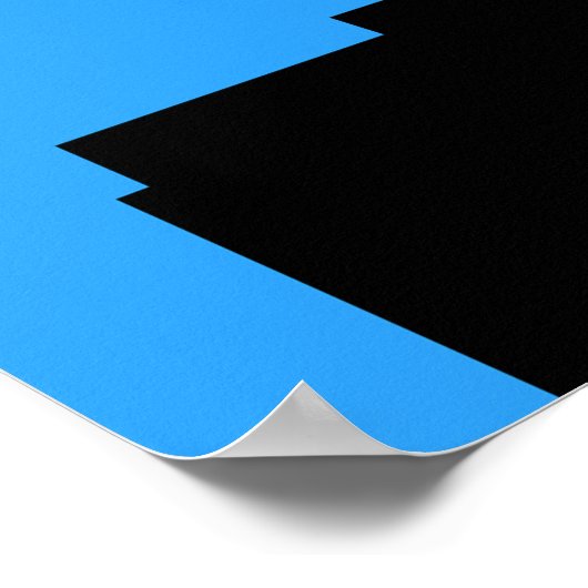 Statue of Liberty Silhouette New York Skyline ポスター (角)