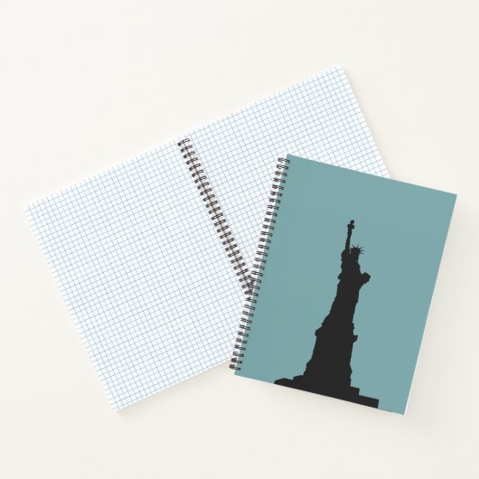 Statue of Liberty Spiral Notebook  ノートブック (内部)