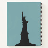 Statue of Liberty Spiral Notebook  ノートブック (裏面)
