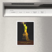 Statue of Liberty Travel Magnet マグネット (インサイチュ (食洗機))