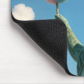 Statue of Liberty with Cotton Candy マウスパッド (コーナー)