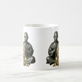 Statues Moines Zen  コーヒーマグカップ (中央)