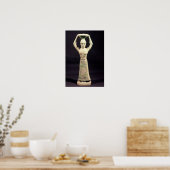 Statuette of offering bearer with votive ポスター (キッチン)