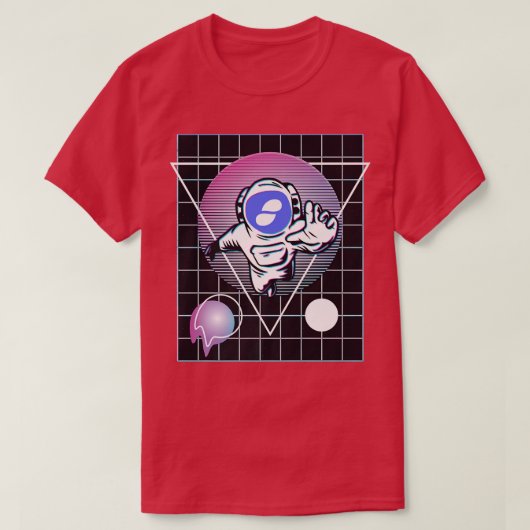 Status Astronaut  Tシャツ (デザイン正面)